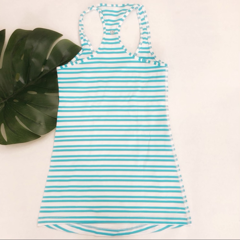 Lululemon cool racerback pipe dream tank size 4